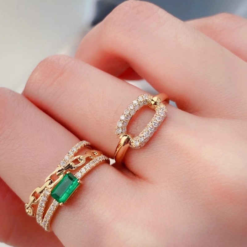 10K 14K 18K Сплошное золотое кольцо ежедневно ювелирные изделия в стиле обручальное кольцо для женщин